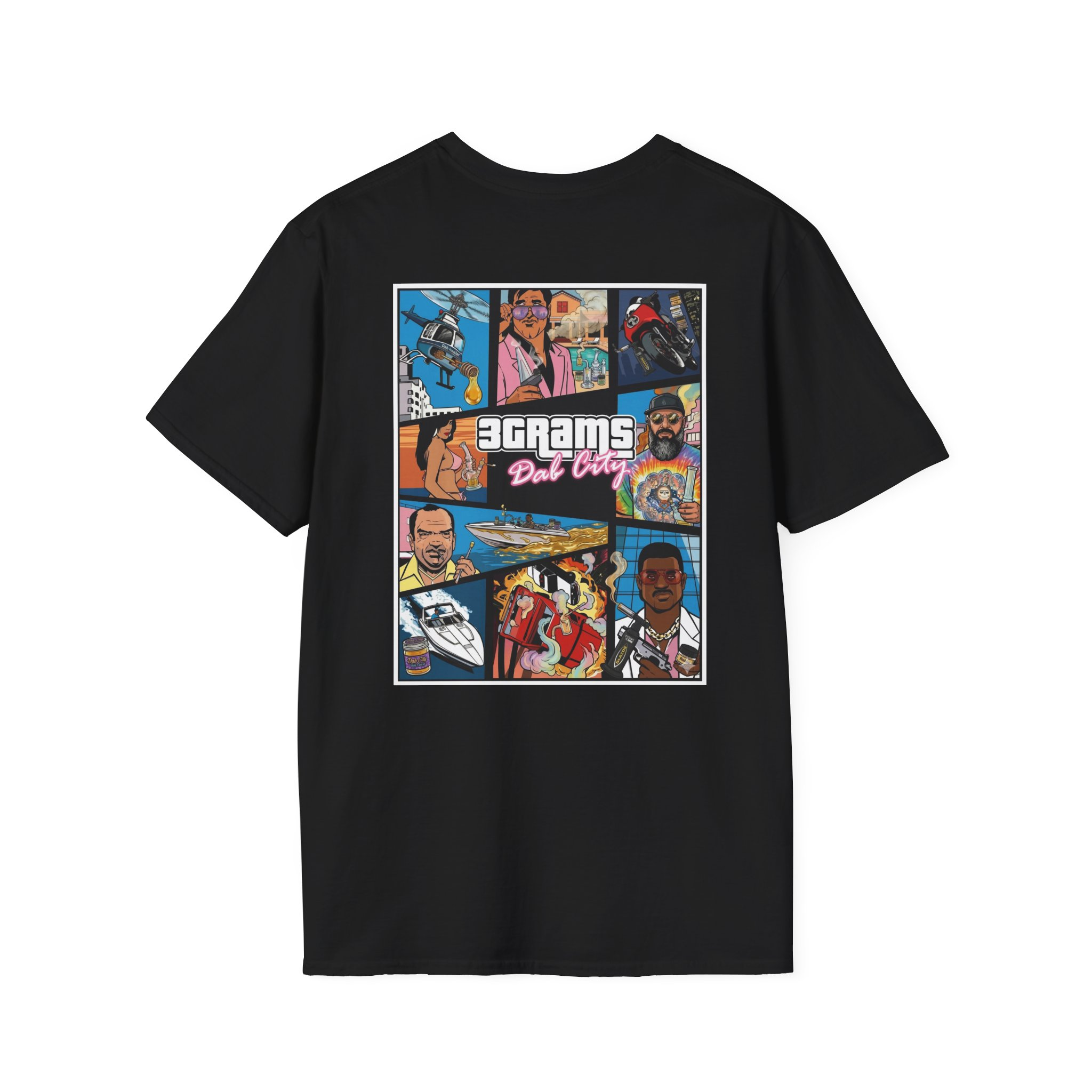 3GTA: Dab City Vice Comfort Tee — Limited to 100 (33 Entries)