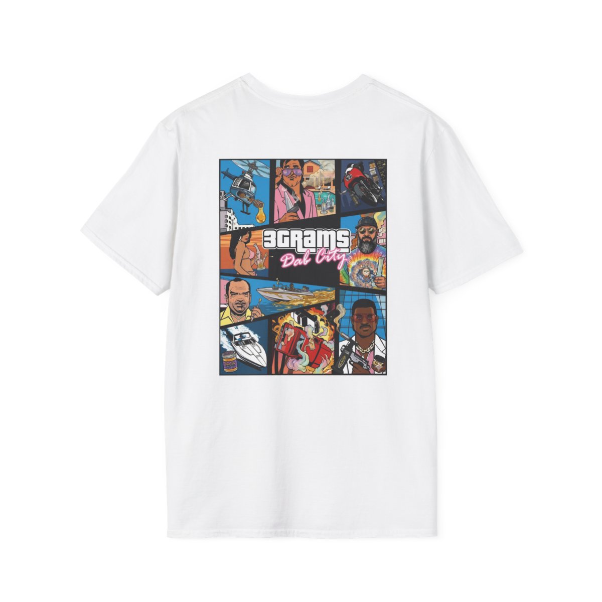 3GTA: Dab City Vice Comfort Tee — Limited to 100 (33 Entries)