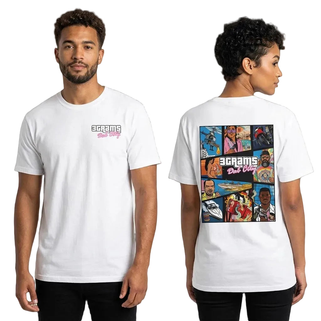 3GTA: Dab City Vice Comfort Tee — Limited to 100 (33 Entries)
